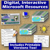 FUN Latitude and Longitude Activity - World Map Skills Practice - MS Digital Resources