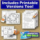 Map Skills Vocabulary Puzzle & World Geography Quiz - Google Digital Resources