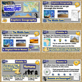 Middle East, Southwest Asia & North Africa Geography & Maps Lesson - MS Digital Resources