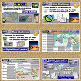 Middle East, Southwest Asia & North Africa Geography & Maps Lesson - MS Digital Resources