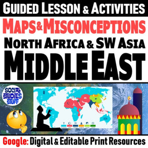 Middle East, Southwest Asia & North Africa Intro & Maps Lesson - Google Digital Resources