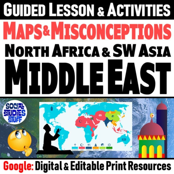 Middle East, Southwest Asia & North Africa Intro & Maps Lesson - Google Digital Resources