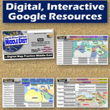 Southwest Asia & North Africa Geography Activities & MENA Map - Google Digital Resources