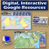 Southwest Asia & North Africa Geography Activities & MENA Map - Google Digital Resources