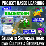 World Cultures & Geography Project - My World PBL Activity - MS Digital Resource