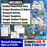 World Cultures & Geography Project - My World PBL Activity - MS Digital Resource