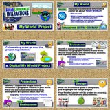 World Cultures & Geography Project - My World PBL Activity - MS Digital Resource