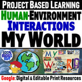 World Cultures & Geography Project - My World PBL Activity - Google Digital Resource