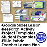 World Cultures Research Project - Geography & Culture PBL | Print & Digital
