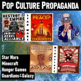 Analyze Pop Culture Propaganda Worksheet Activities - MS Digital Resources