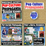 Analyze Pop Culture Propaganda Worksheet Activities - Google Digital Resources