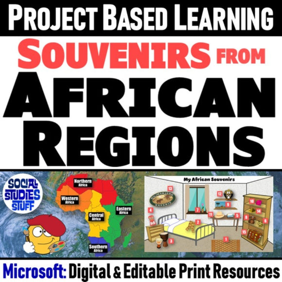 Regions of Africa Research Project - Africa Geography & Culture - MS Digital Resources