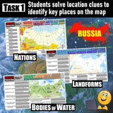 Russia Map Skills Activities - Russia Geography Practice - Microsoft Digital Resources