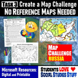 Russia Map Skills Activities - Russia Geography Practice - Microsoft Digital Resources