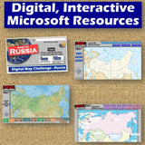 Russia Map Skills Activities - Russia Geography Practice - Microsoft Digital Resources