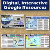 Southeast Asia Geography & SE Asia Map Skills Practice Activities - Google Digital Resources