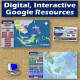 Southeast Asia Geography & SE Asia Map Skills Practice Activities - Google Digital Resources