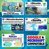 FUN Latitude & Longitude Dual Language Activity | What am I? | English + Spanish