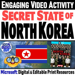 Frontline Secret State of North Korea Movie Questions Worksheet - MS Digital Resources