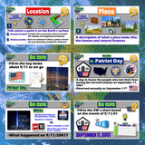 9/11/01 Geography Lesson - Patriot Day & Critical Thinking Walk-Around Activity