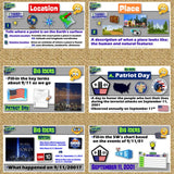 September 11th & the 5 Themes of Geography Lesson - Patriot Day - MS Digital Resources