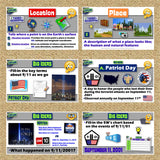 Patriot Day Lesson - 9/11 Geography Walk-Around Activity | Print & Digital