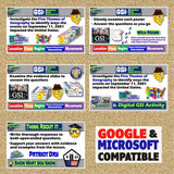 Patriot Day Lesson - 9/11 Geography Walk-Around Activity | Print & Digital
