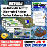 Shipwreck! Human Environment Interactions Geography Activity - Google Digital Resources