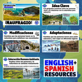 Shipwreck Survival Challenge - FUN Geography Activity | English + Spanish