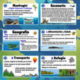 Shipwreck Survival Challenge - FUN Geography Activity | English + Spanish