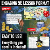 Silk Road Lesson, Cultural Diffusion Game & East Asia Geography - MS Digital Resources