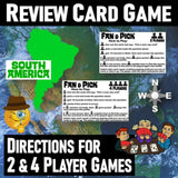 South America Geography & Maps Card Game - Group Activity - Microsoft Resources