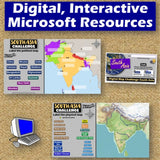 South Asia Geography & India Map Skills Practice Activities - Microsoft Digital Resources