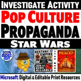 Analyze Propaganda Worksheet Activity - Star Wars - MS Digital Resources