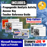 Analyze Propaganda Worksheet Activity - Star Wars - MS Digital Resources