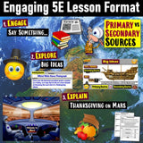 Thanksgiving on Mars - Primary & Secondary Sources Activities - Microsoft Digital Resources