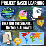 Torn World Map Project - Continents & Oceans PBL Activity - Microsoft Resources