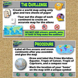 Torn World Map Project - Continents & Oceans PBL Activity - Microsoft Resources