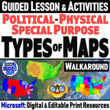 Types of Maps Lesson & Geography Skills Activities - Microsoft Digital Resources