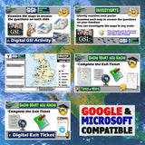 Types of Maps Lesson - Compare Political, Physical & Thematic Maps Activity