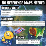 United States Geography Activity - USA Create a Map Worksheet - Microsoft Resource