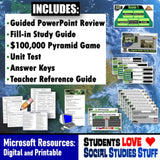 World War 1 Study Guide, Review Game & WWI Test - Microsoft Digital Resources