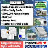 World War 1 Study Guide, Review Game & WWI Test - Google Digital Resources