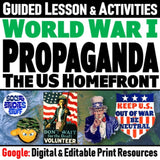 World War 1 Propaganda Lesson & WWI Activities - Google Digital Resources