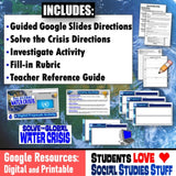 Solve the Water Scarcity Crisis PBL Activities - Google Digital Resources