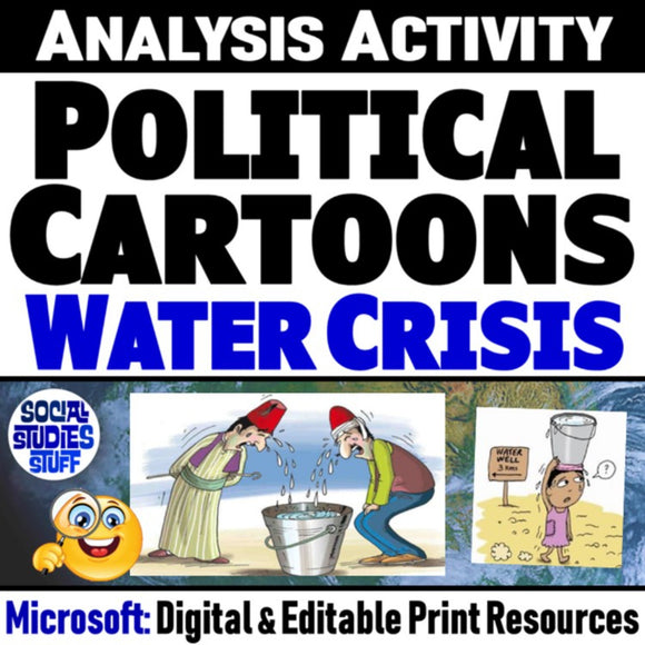 Water Scarcity Political Cartoon Analysis Activities - Microsoft Digital Resources