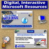 Water Scarcity Political Cartoon Analysis Activities - Microsoft Digital Resources