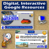 Water Scarcity & Conservation Reading Comprehension - Google Digital Resources