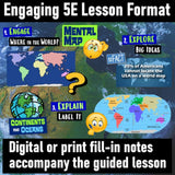 Where in the World Map Lesson & Continents Activities - Microsoft Digital Resources