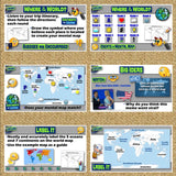 Where in the World Map Lesson & Continents Activities - Microsoft Digital Resources